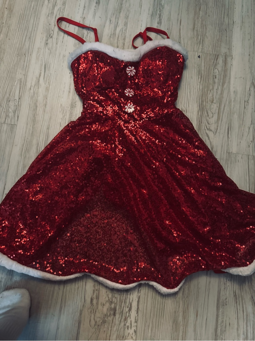 Adult sexy mrs claus outfit